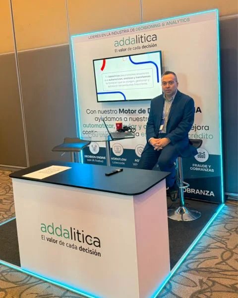 El stand de Addalitica en el Fintech Iberoamérica Summit 2026
